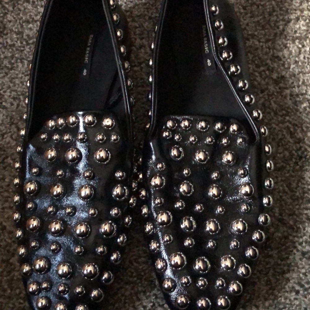 Zara slip on shoes